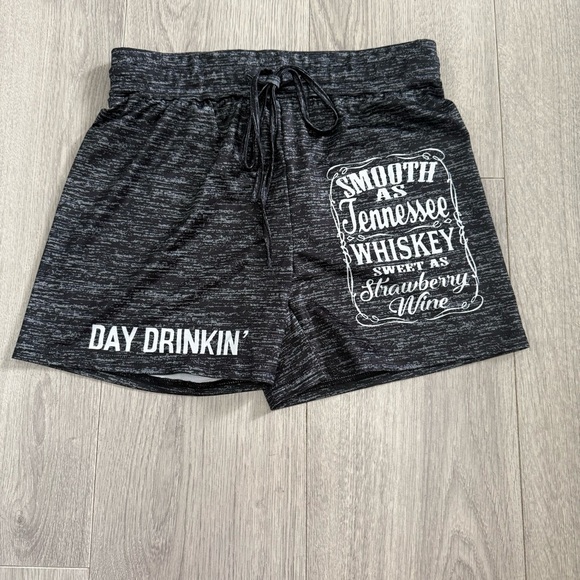 unbranded Pants - Tennessee Whiskey “Day Drinkin'' Graphic Lounge Shorts